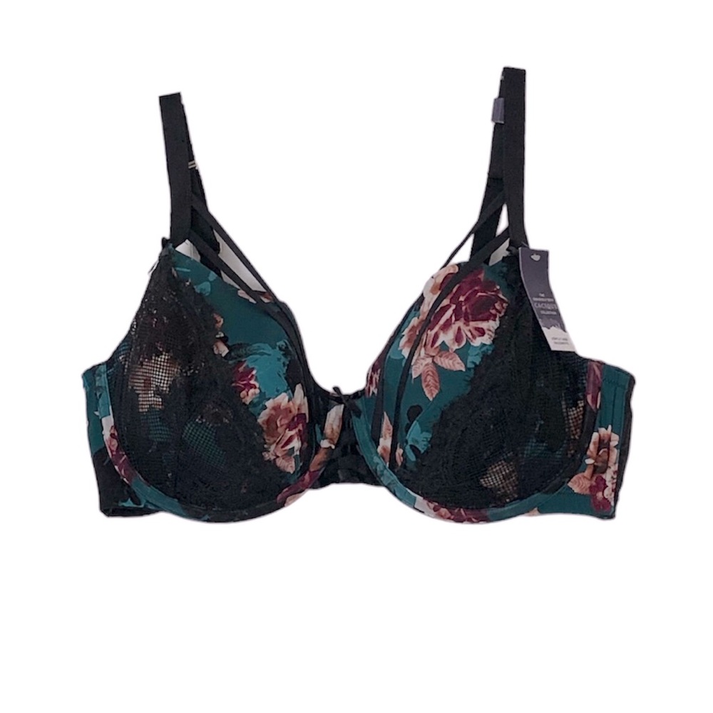 Cacique Seriously Sexy Collection Balconette Bra 42DD NWT